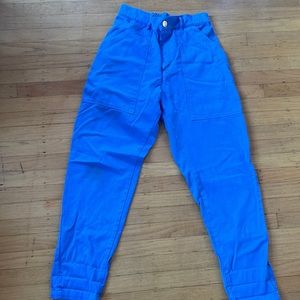 Blue Big Bud Press Pencil Pants M